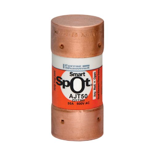 AJT50 - Fuse Amp-Trap 2000® 600V 50A Time-Delay Class J AJT Series Smart-Spot